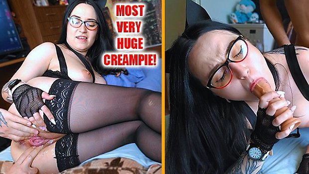 Mary Cream: Check, if you can cum as profusely and huge as my fucker cum inside me - 3WetHoles
