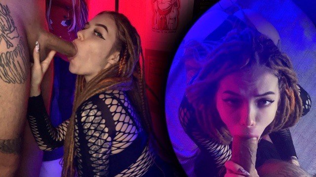 Sherri Socialite: Sexy girl with dreadlocks gave a sweet blowjob