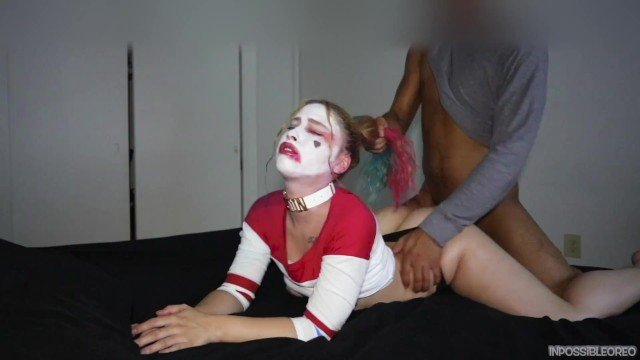 Inpossibleoreo: (2020) Harley Quinn Sucks BBC and Rides Cowgirl CREAMPIE ENDING  (Night Version)(Remastered)