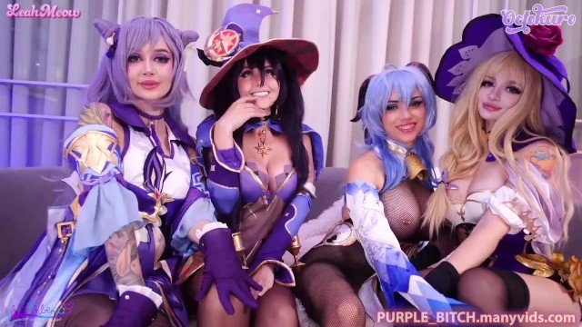 Purple Bitch, Taty Purple, Lure Lady: Genshin Impact girls anal orgy