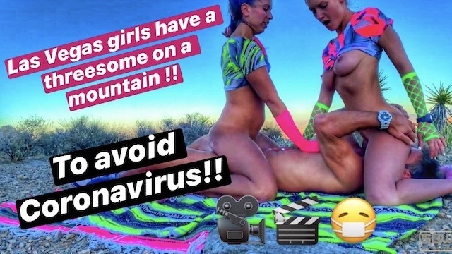 Sparks Go Wild, Shane Sparks, Miss Stacy: Two Las Vegas girls have threesome on a mountain to avoid coronavirus