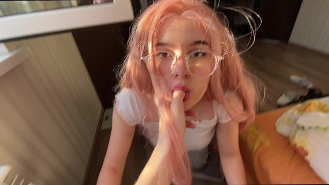 Mira David, Yummy Mira: Cute Teen Sucking Dick - Best Blowjob