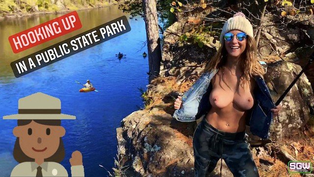 SparksGoWild, Shane Sparks, Miss Stacy: Fucking in a State Park and almost getting caught!