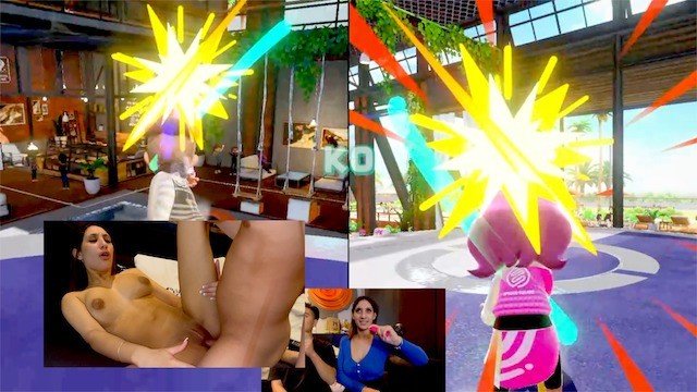 Balenci Bby: Loser Has To Strip!!! Nintendo Switch Sports Drinking Game With Gorgeous Babe