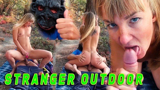 Roleplays Couples, Sasha Bikeyeva: Outdoor Sex. Unexpected fuck with a stranger in the forest. Russian