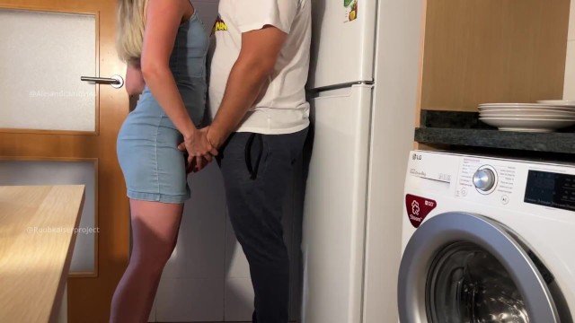 Alejandra Movies, Roob Kaiser, LexxaPannda: My brother-in-law masturbates me in the kitchen when the friends is in the living room