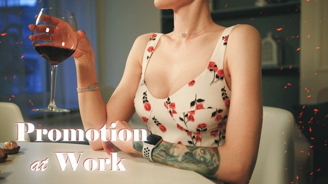 MyKinkyDope, MySweetAlice: Promotion at work (Sex, blowjob, face fuck)