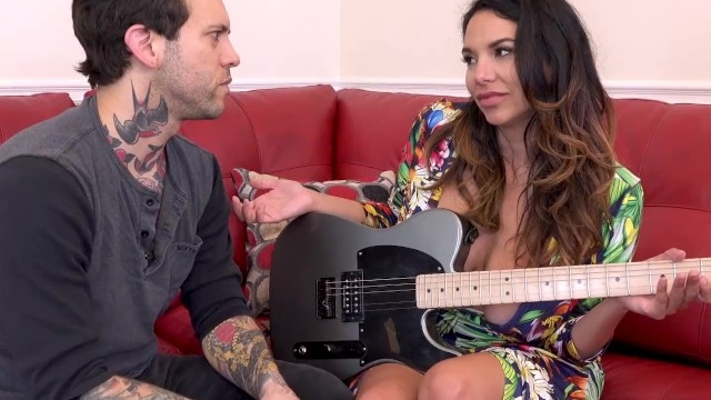 Missy Martinez gets her pussy pounded by her guitar teacher