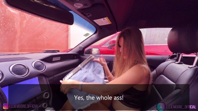 Ellie Moore, Wet Foxes: She fell in love and gave a blowjob in public in the car